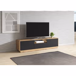 Meublorama HA-ASTON-24TWLH39*2C/52KG Support TV et centre de divertissement 1 tiroir(s) 2 étagères - Vue supplémentaire 6