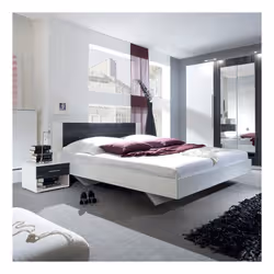 Meublorama DS-HA-VERA-BLANC-NOYE-2297DH51*3C/83KG lit - Vue supplémentaire 3