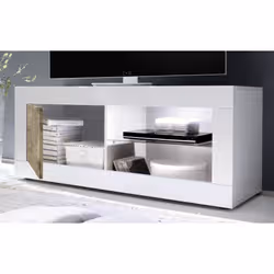 Meublorama MI-BASIC-209015-01P*1C/30KG Support TV et centre de divertissement 1 étagères - Vue supplémentaire 4