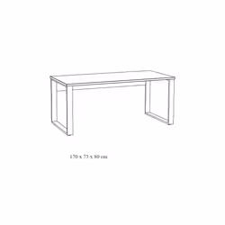 Meublorama NT-CAPO-CAP1BU17*3C/45KG bureau - Vue supplémentaire 3