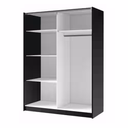 Meublorama MK-BAYADERO-BD-U12001_R20315-10III-B*3C/124KG placard et armoire de chambre à coucher 4 étagères 2 portes(s) - Vue supplémentaire 3