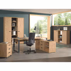 Meublorama NT-CAPO-CAP1H*4C/144KG Armoire de rangement de bureau - Vue supplémentaire 2