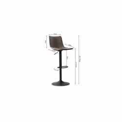 Meublorama RU-TREVI-5521-3*1C/7KG Tabouret de bar - Vue supplémentaire 3
