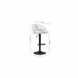 Meublorama RU-ARDA-5625-4*1C/8KG Tabouret de bar - Vue supplémentaire 3