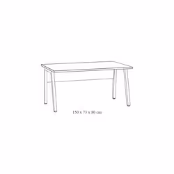 Meublorama NT-PRONTO-PRO2BU15*3C/37KG bureau - Vue supplémentaire 3
