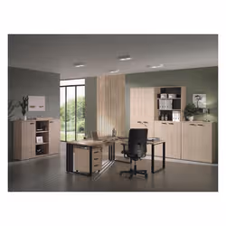 Meublorama NT-RIO-RIO2A*2C/47KG Armoire de rangement de bureau - Vue supplémentaire 2