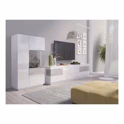 Meublorama DS-HA-SILKE-2484GY40*2C/73KG Support TV et centre de divertissement 6 tiroir(s) - Vue supplémentaire 3