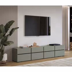 Meublorama HA-CROSS-24GWMY40*2C/59KG Support TV et centre de divertissement 4 tiroir(s) - Vue supplémentaire 2