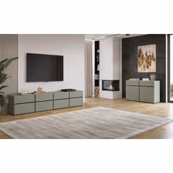 Meublorama HA-CROSS-24GWMY40*2C/59KG Support TV et centre de divertissement 4 tiroir(s) - Vue supplémentaire 6