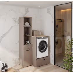 Meublorama HA-ROSA-30CDNO66*1C/35KG miroir de salle de bain et armoire de rangement pour évier - Vue supplémentaire 4