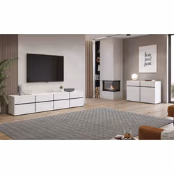 Meublorama HA-CROSS-249WMY40*2C/59KG Support TV et centre de divertissement 4 tiroir(s) - Vue supplémentaire 4