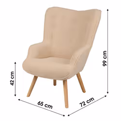Meublorama FD-151417*1C/11KG fauteuil - Vue supplémentaire 2