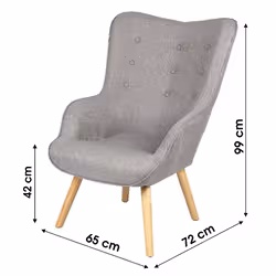 Meublorama FD-151411*1C/11KG fauteuil - Vue supplémentaire 2