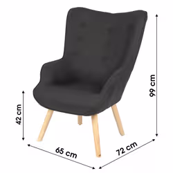 Meublorama FD-151412*1C/11KG fauteuil - Vue supplémentaire 2