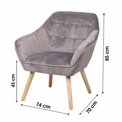 Meublorama FD-152048*1C/12KG fauteuil - Vue supplémentaire 2