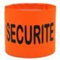 Brassard de sécurité haute visibilité - SECURITE - YOKO - Orange - Mixte - Adulte