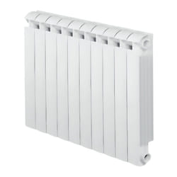 Radiateur fonte alu 1620W chauffage central 10 éléments klass 800 blanc