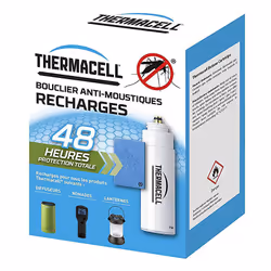 Recharges repulsif moustique Thermacell pour 48 HEURES de protection Repousse efficacement les moustiques tigres et les moust ...