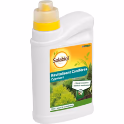Solabiol SOCYP750N - Engrais Cypres Vert Revitalisant Coniferes - 750ml - Reverdissant du feuillage