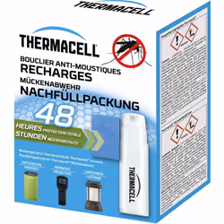 Description générale Le diffuseur Thermacell® offre une protection efficace contre les moustiques, incluant le moustique tigr ...