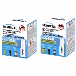 THERMACELL THRECHARG48NX2 -Lot de 2 Recharges de 48heures - Anti Moustiques & Moustiques Tigre