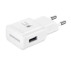 Samsung EP-TA20EWE - Adaptateur Secteur USB - 2A 5V - Charge rapide - Blanc (En Vrac)