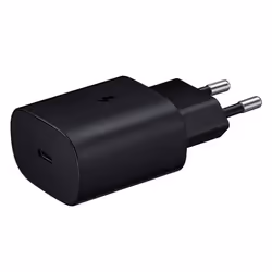 Samsung EP-TA800EB - Adaptateur Secteur USB Type C (25W Fast Charge Noir) - Original En Vrac
