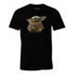 T-shirt - Star Wars - The Mandalorian - Baby Yoda - 100% coton - Manches courtes - Noir