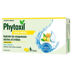 Sanofi Phytoxil Gorge Irritée Miel Citron Menthe 16 Pastilles