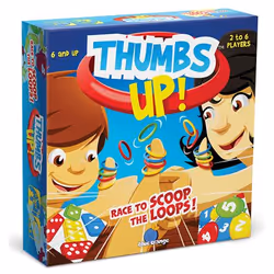 Blue Orange Thumbs Up