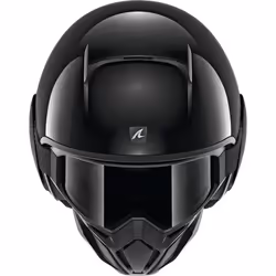 Shark Street-Drak Blank Casque jet, noir, taille XS pour Hommes