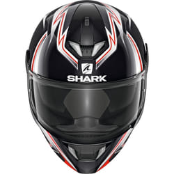 Shark Skwal 2 Replica Sykes Casque LED blanc, noir-blanc-rouge, taille XS pour Hommes
