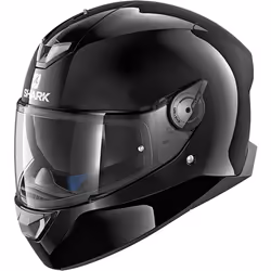 Shark Skwal 2 Blank Casque LED, noir, taille XS pour Hommes