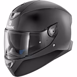 Shark Skwal 2 Blank Mat Casque LED, noir, taille XS pour Hommes