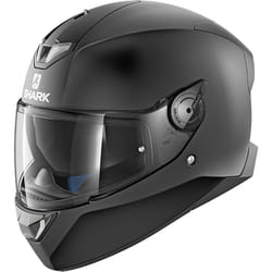 Shark Skwal 2 Blank Mat Casque LED, noir, taille XS pour Hommes
