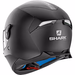 Shark Skwal 2 Blank Mat Casque LED, noir, taille XS pour Hommes