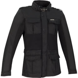 Bering Wallace Veste textile de moto, noir, taille M pour Hommes