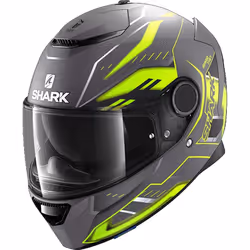 Shark Spartan Antheon Casque, gris, taille 2XL pour Hommes