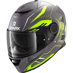 Shark Spartan Antheon Casque, gris, taille 2XL pour Hommes