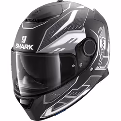 Shark Spartan Antheon Casque, noir-blanc, taille XS pour Hommes