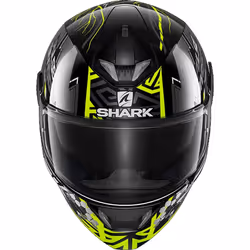 Shark Skwal 2.2 Noxxys Casque, noir-vert, taille XS pour Hommes