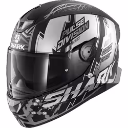 Shark Skwal 2.2 Noxxys Casque, noir-gris, taille XS pour Hommes