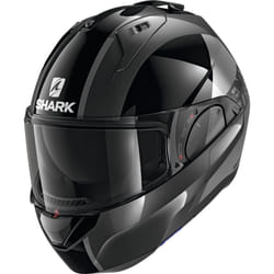 Shark Evo-ES Endless Casque, noir-gris, taille XS pour Hommes