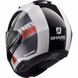 Shark Evo-ES Endless Casque, noir-blanc, taille XS pour Hommes