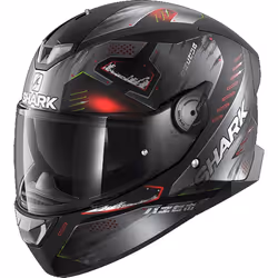 Shark Skwal 2.2 Venger Casque, noir-rouge, taille S pour Hommes