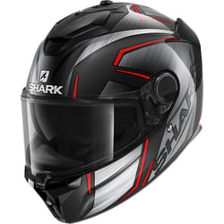 Shark Spartan GT Carbon Kromium Casque, noir-rouge, taille XS pour Hommes