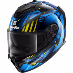 Shark Spartan GT Replikan Casque, noir-bleu, taille 2XL pour Hommes
