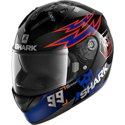 Shark Ridill 1.2 Catalan Bad Boy Casque, noir-rouge-bleu, taille XL pour Hommes