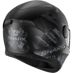 Shark D-Skwal 2 Penxa Casque, noir-gris, taille XS pour Hommes