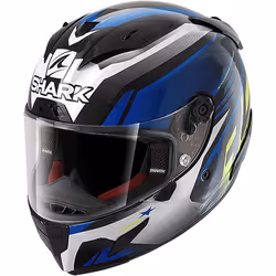 Shark Race-R Pro Aspy Casque, noir-bleu, taille L pour Hommes